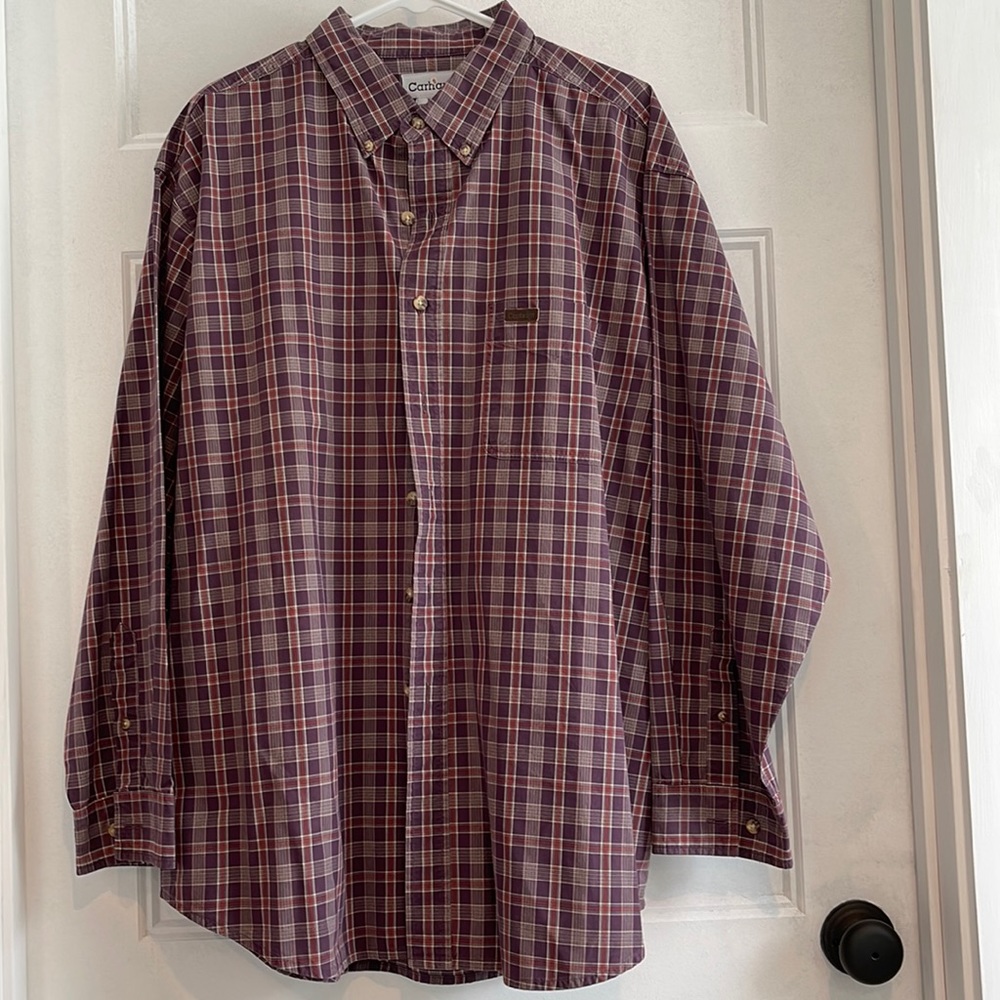 Carhart | Mens | Plaid | Shirt | Size XL